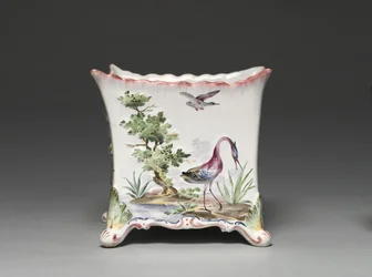 Blomsterbeholder, lavet af Sceaux Factory, ca. 1765