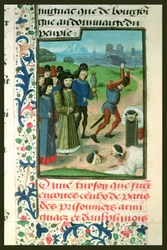 Fr 2680 f.268 Fangernes henrettelse, 1418