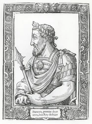 Frans I af Frankrig (gravering)
