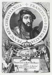 Frans I af Frankrig (gravering)