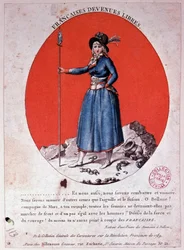 Franske mænd blev frie i 1789 - gravering, Carnavalet.