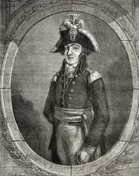 Fransk revolutionær Francois Henriot (1761-1794)