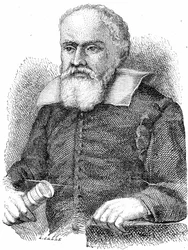 GALILEO GALILEI (1564-1642) (gravering)
