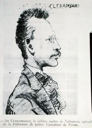 Gaetan Gatian af Clerambault (1872-1934) (litho)