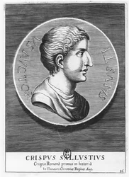 Gaius Sallustius Crispus, Sallust (gravering)