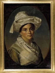 Granvillaise - olie på lærred, anonym, ca. 1840