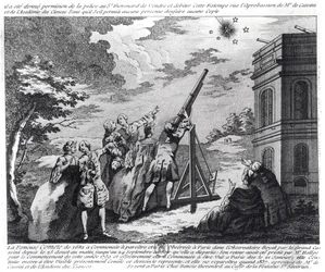 Halleys komet observeret i 1759 af Cassini III (1714-84)