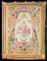 Harmony and Juno: from the Triumph of the Gods, Gobelins gobelin, 1699