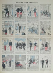 Histoire dun Innocent, illustreret historie om Dreyfus-affæren