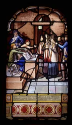 Ignace the Garrec, vikarpræst i Kerlaz, fader Maximin Chelgoualch, Capuchin, Le Gac, Alain Le Floch, flygtningepræster, nægter at aflægge ed på gejstlighedens civile sammensætning og bliver arresteret