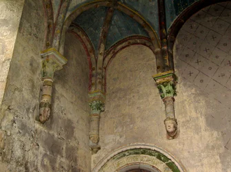 Interiør i kirken St. Hilaire-the-Great, Poitiers