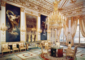 Interiør i Salon des Quatre Saisons