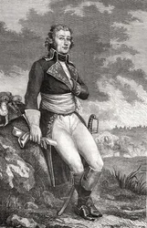 Jean Victor Marie Moreau (1763-1813) fra en gravering af Parmentier, fra 