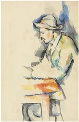 Kortspiller, ca. 1896