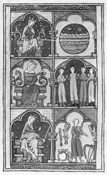 Kongen Somme, af Lambert le Petit, 1311