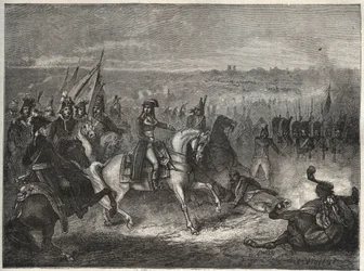 Slaget ved Lonato: Under sit italienske felttog besejrer Napoleon østrigerne under Wurmser og tvinger dem til at trække sig tilbage til Mantova. Også kaldet det andet slag ved Castiglione. 3. august 1796. Ny Nationalencyklopædi af Maurice La Châtre.