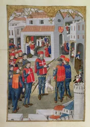Lat 6067 fol.33v The Knights of St.