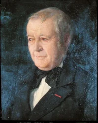 Louis Auguste Mercier (1811-82) (olie på lærred)