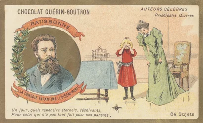 Louis Gustave Fortune Regensbonne (1827-1900), fransk mand af bogstaver, forfatter til "La comedie enfantine - L
