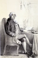 Louis XVI i ""Historical Gallery of the French Revolution"" af Albert Maurin