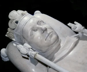Kong Charles VIs løgn (1368-1422) Basilica of Saint Denis, Sain Denis