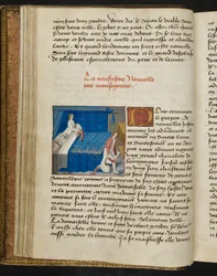 MS Hunter 252 020v Side fra Hundred New News, c.1461-62