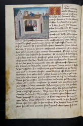 MS Hunter 252 097v Side fra Hundred New News, c.1461-62
