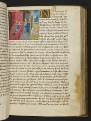 MS Hunter 252 103r Side fra Hundred New News, c.1461-62