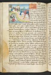 MS Hunter 252 110v Side fra Cent Nouvelles Nouvelles, c.1461-62