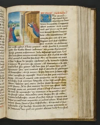 MS Hunter 252 112r Side fra Hundred New News, c.1461-62