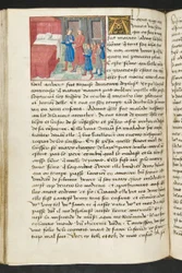 MS Hunter 252 116v Side fra Cent Nouvelles Nouvelles, c.1461-62