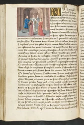 MS Hunter 252 120v Side fra Cent Nouvelles Nouvelles, c.1461-62