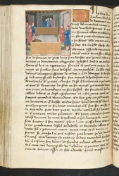 MS Hunter 252 134v Side fra Cent Nouvelles Nouvelles, c.1461-62