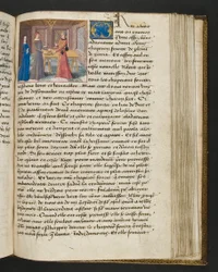MS Hunter 252 148r Side fra Hundred New News, c.1461-62