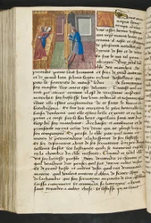 MS Hunter 252 154v Side fra Cent Nouvelles Nouvelles, c.1461-62