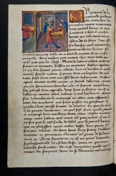 MS Hunter 252 155v Side fra Hundred New News, c.1461-62