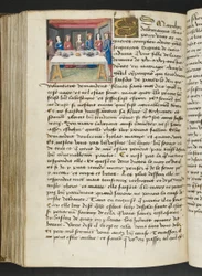 MS Hunter 252 168v Side fra Cent Nouvelles Nouvelles, c.1461-62