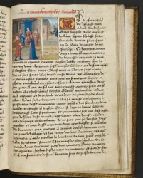 MS Hunter 252 192r Side fra Hundred New News, c.1461-62