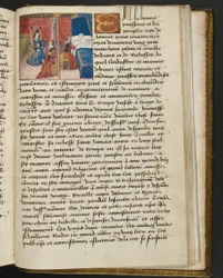 MS Hunter 252 197r Side fra Hundred New News, c.1461-62
