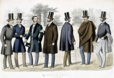 Mandlige modeller, "" Journal of tailors""