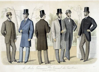 Mandlige modeller, "Journal of tailors"
