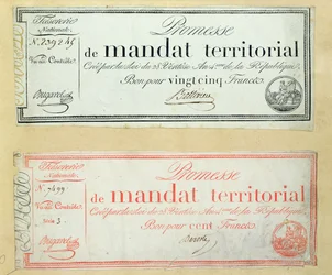 Territoriale mandater, c.1796