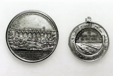 Medalje til minde om åbningen af Suez-kanalen, 1869 (metal)