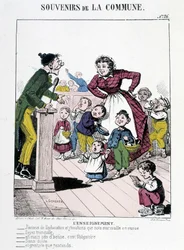 Kommunens erindringer: undervisning, slutningen af 1800-tallet B.H.V. P.