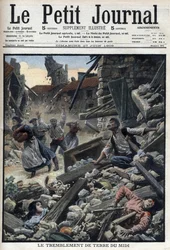 Midi-jordskælvet i det sydøstlige Frankrig - "Le Petit Journal" af 27. juni