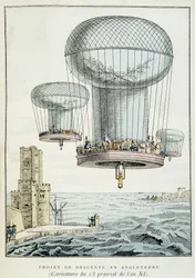 Militært ballonnedstigningsprojekt til England