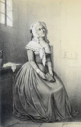 Mme Elisabeth i "Historical Gallery of the French Revolution" af Albert Maurin