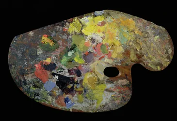 Monets palet (træ)