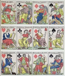 Nye spillekortdesigns fra den franske revolution, 1793
