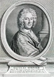 Nicolas Bernier (1665-1734) graveret af Etienne Fiquet (1719-94) (gravering)